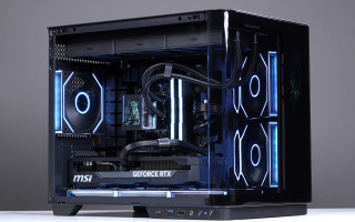 Obsidian Pulse Build — Ryzen 5 9600X + RTX 5070 Ti, performa buas dalam balutan hitam elegan
